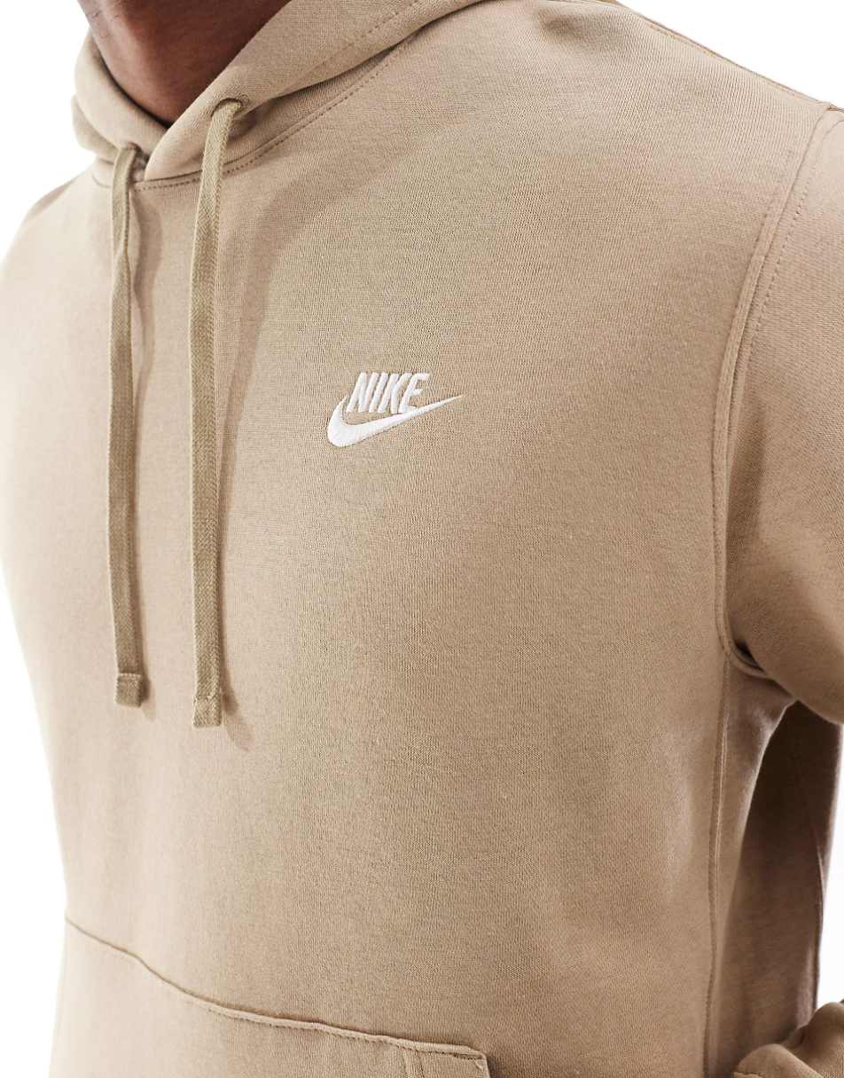 Nike Club Unisex hoodie in beige
