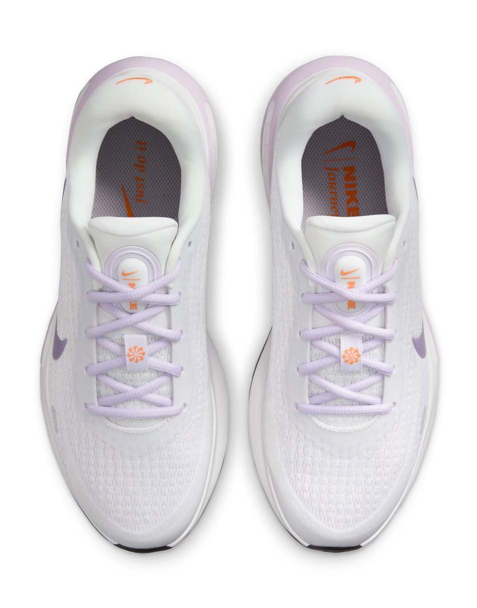 Nike Running Journey Run sneakers in lilac and white