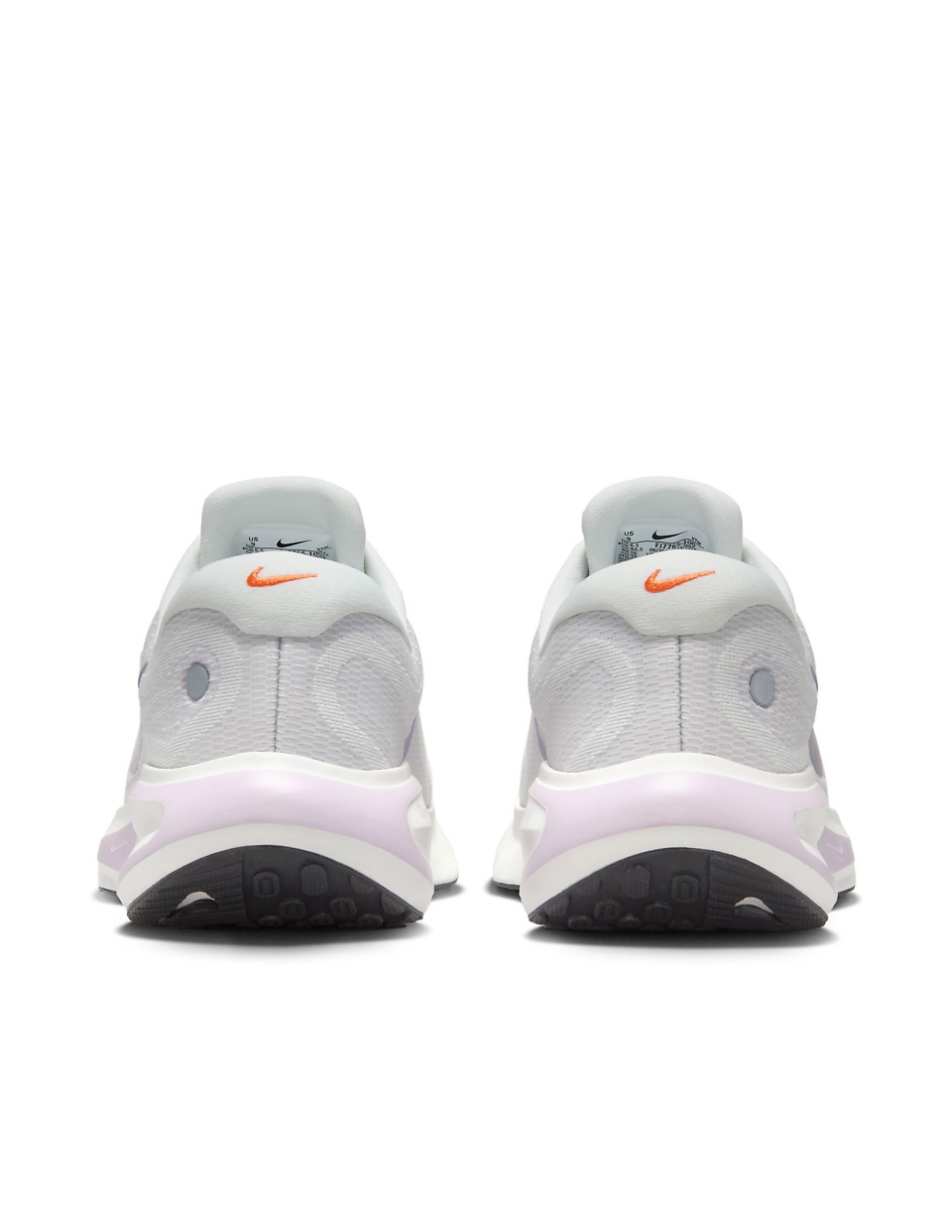 Nike Running Journey Run sneakers in lilac and white