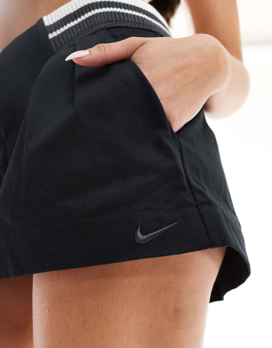Nike MDC mini skirt in black