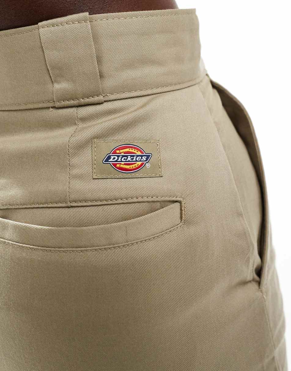 Dickies Work mini skirt in khaki