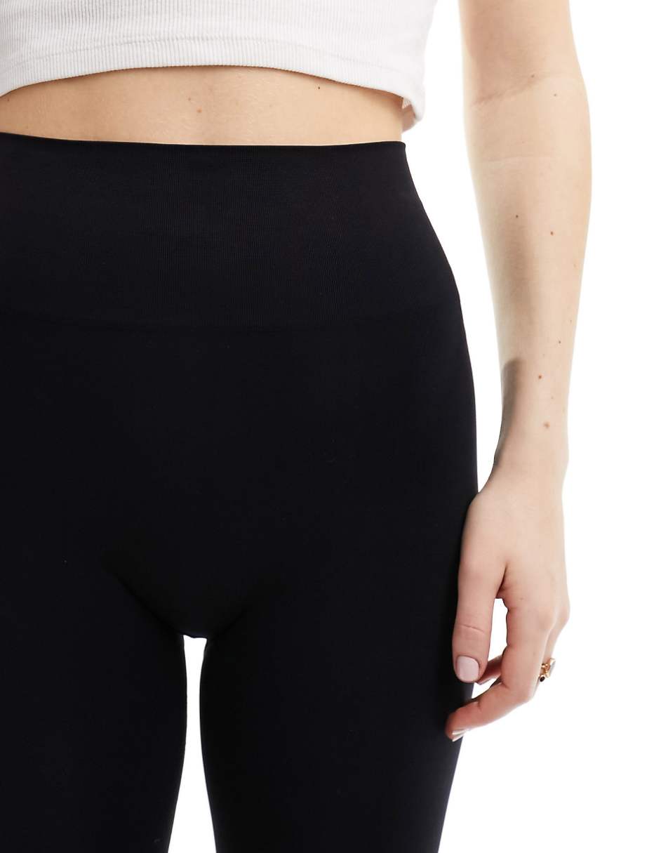 Miss Selfridge seamless high waist legging in black