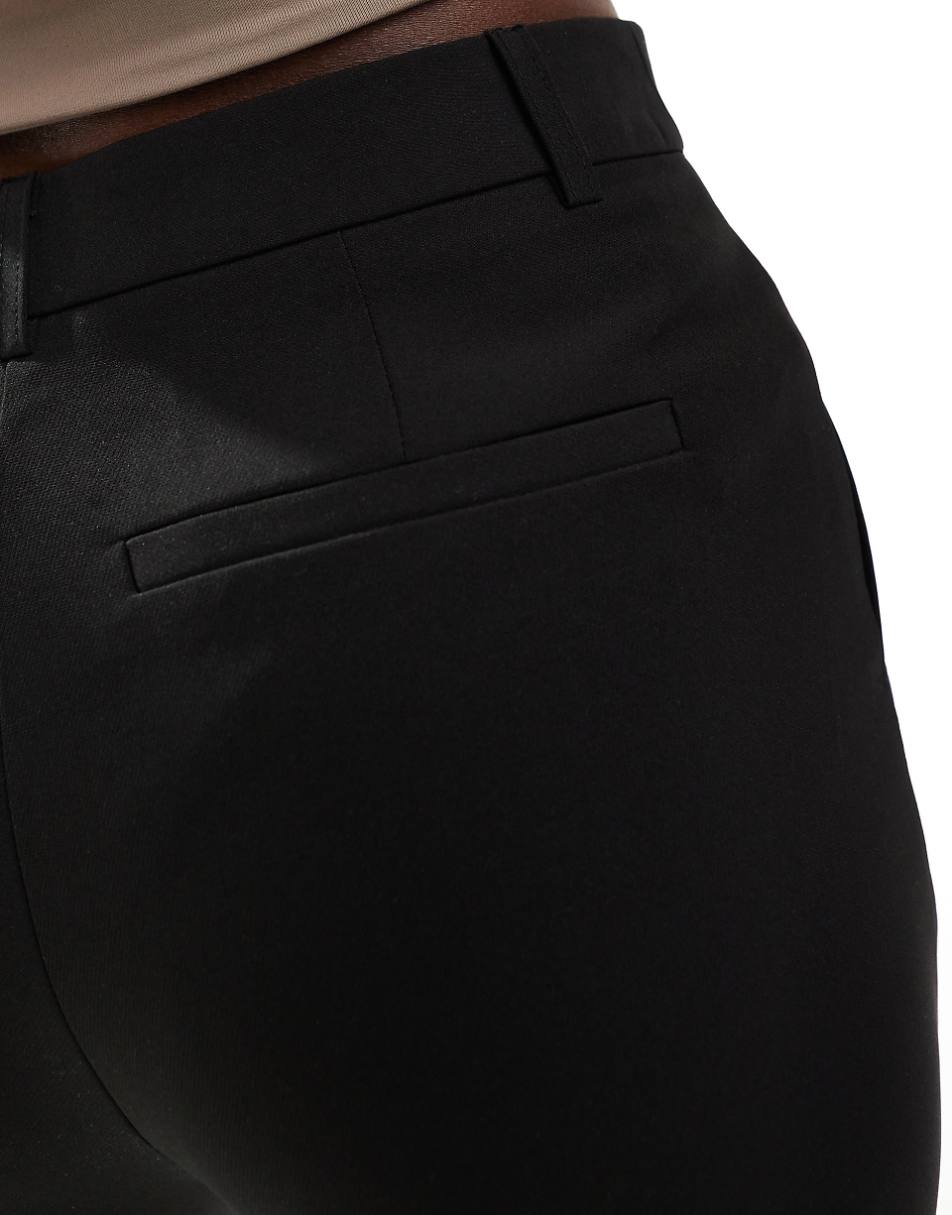 Miss Selfridge slim leg full length pants in black
