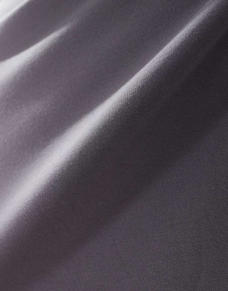 Monki midi skirt in gray
