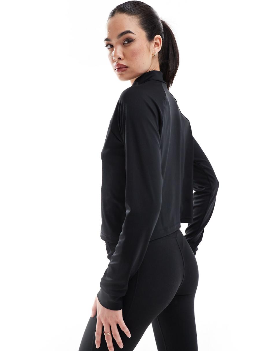 adidas Train Essentials 1/4-Zip in black