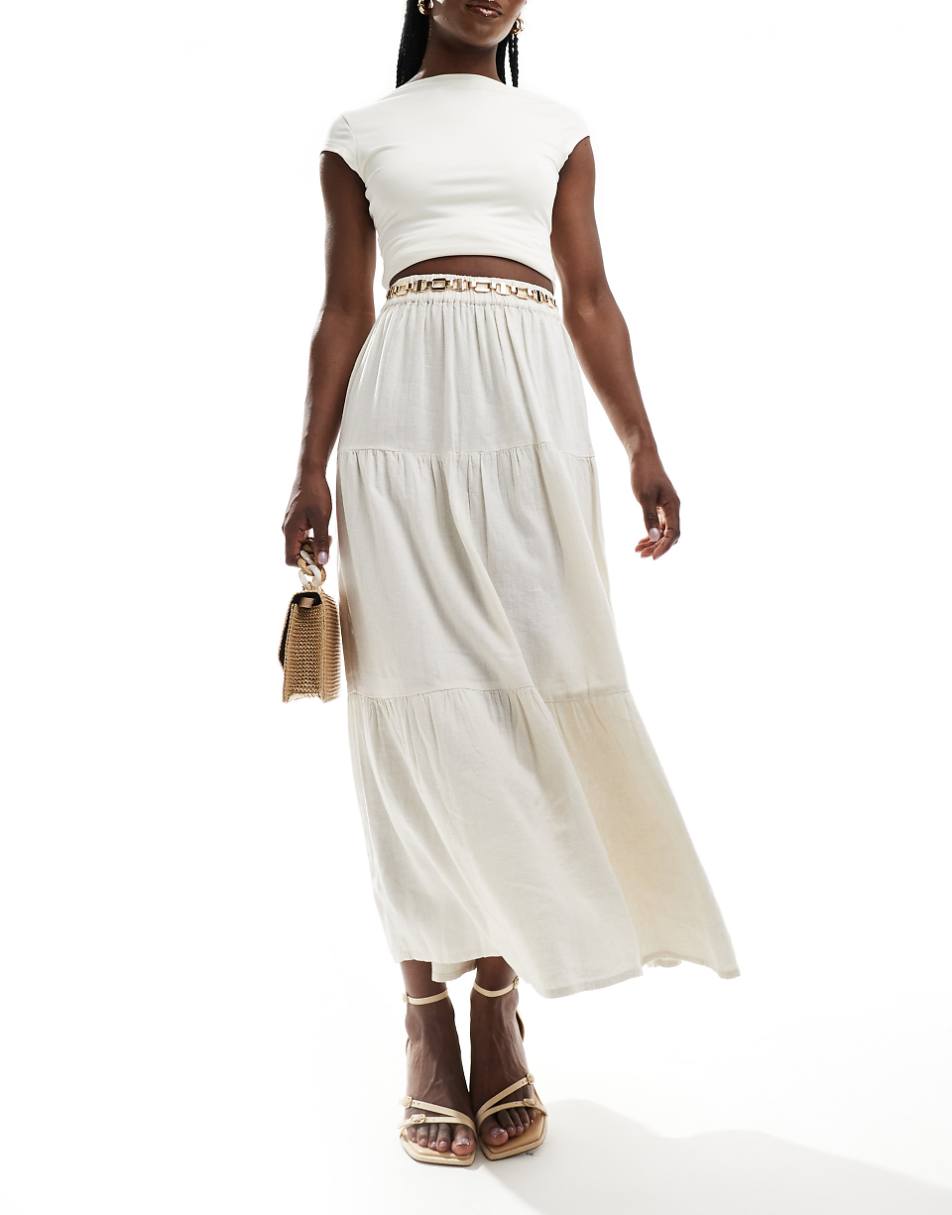 Nobody's Child Teri maxi skirt in stone