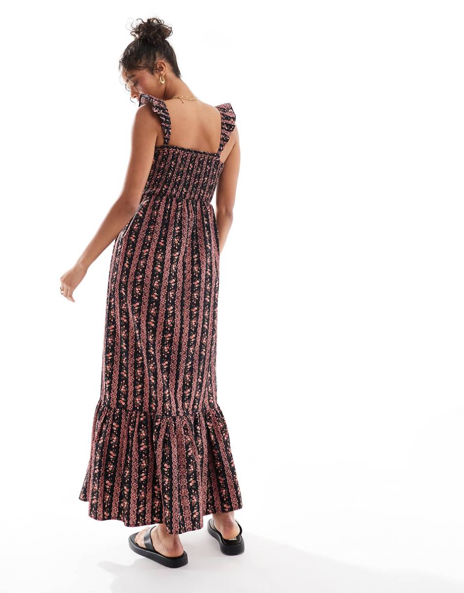 Miss Selfridge cami sundress in floral print