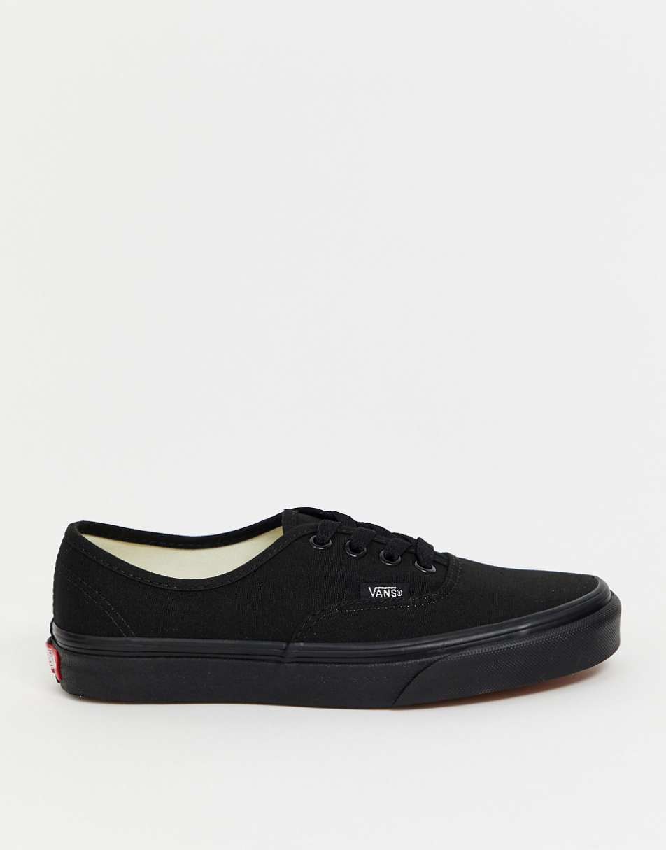 Vans Classic Authentic triple black sneakers