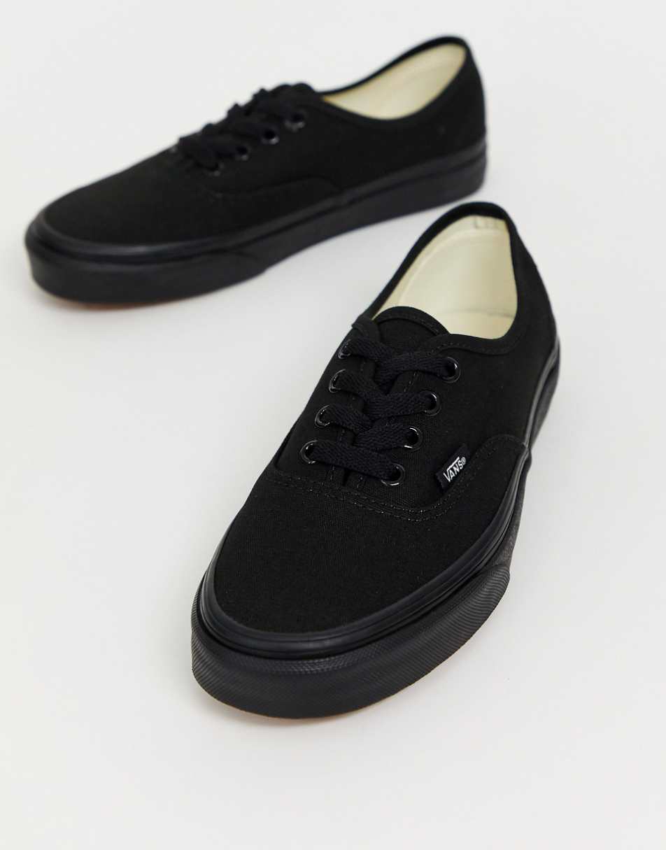 Vans Classic Authentic triple black sneakers