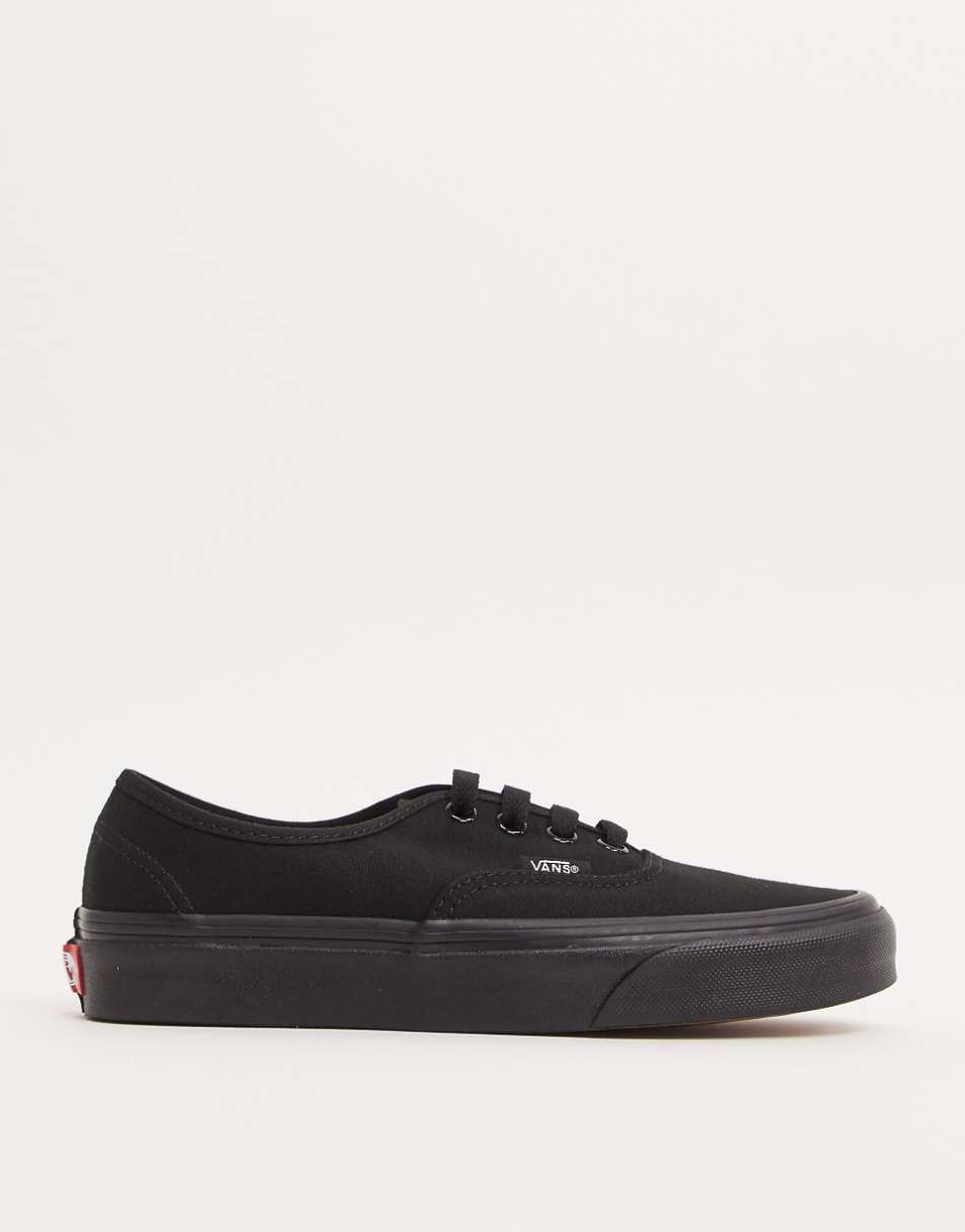 Vans Classic Authentic triple black sneakers