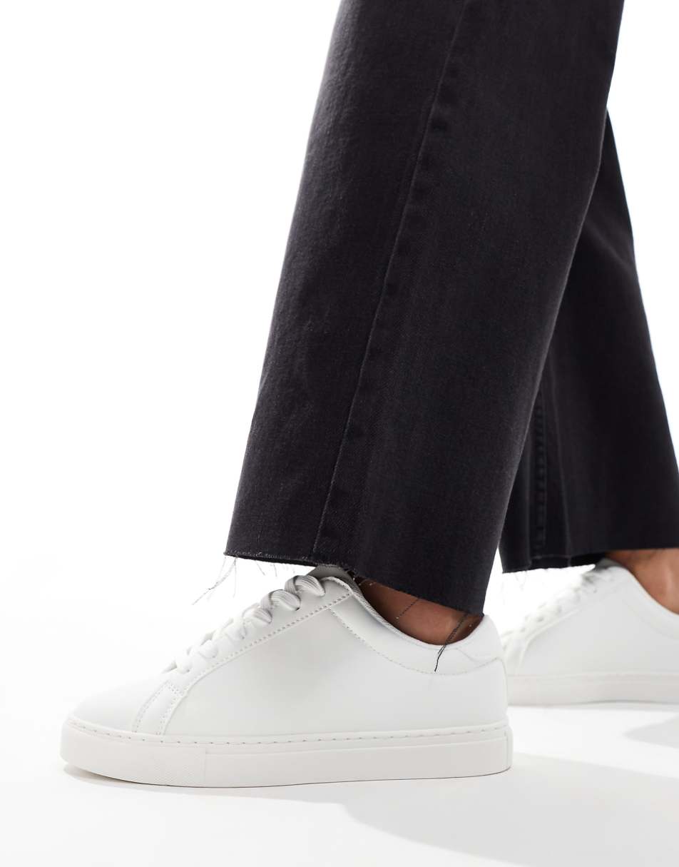 ASOS DESIGN Drama sneakers in white