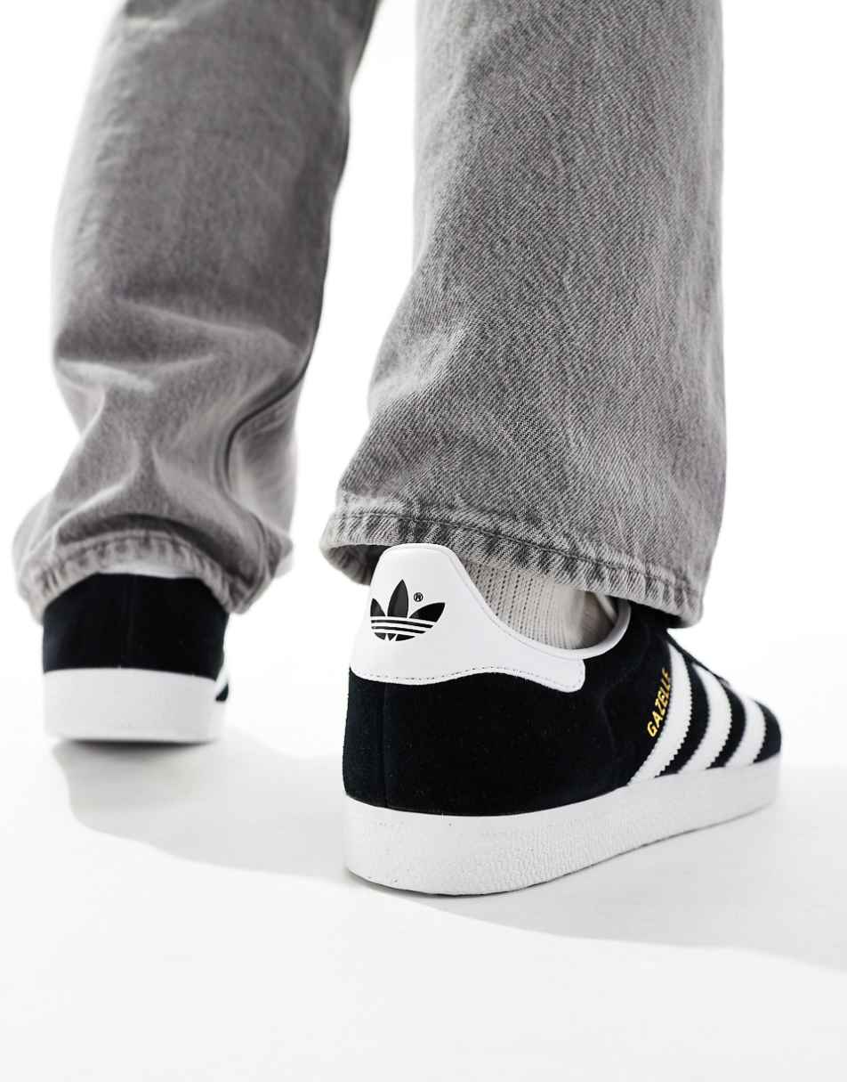 adidas Originals Gazelle sneakers in black