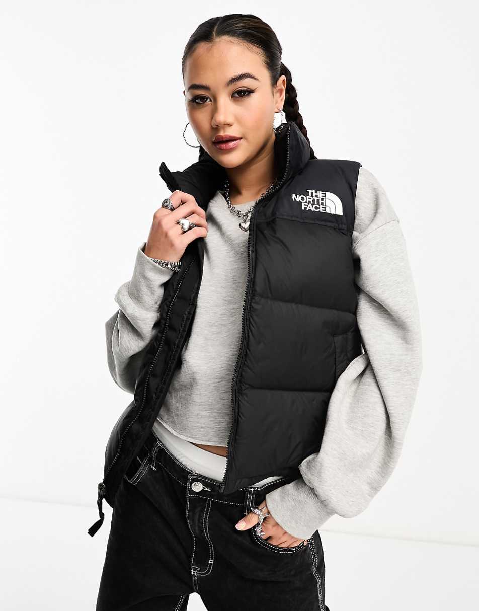 The North Face 1996 Retro Nuptse down puffer vest in black