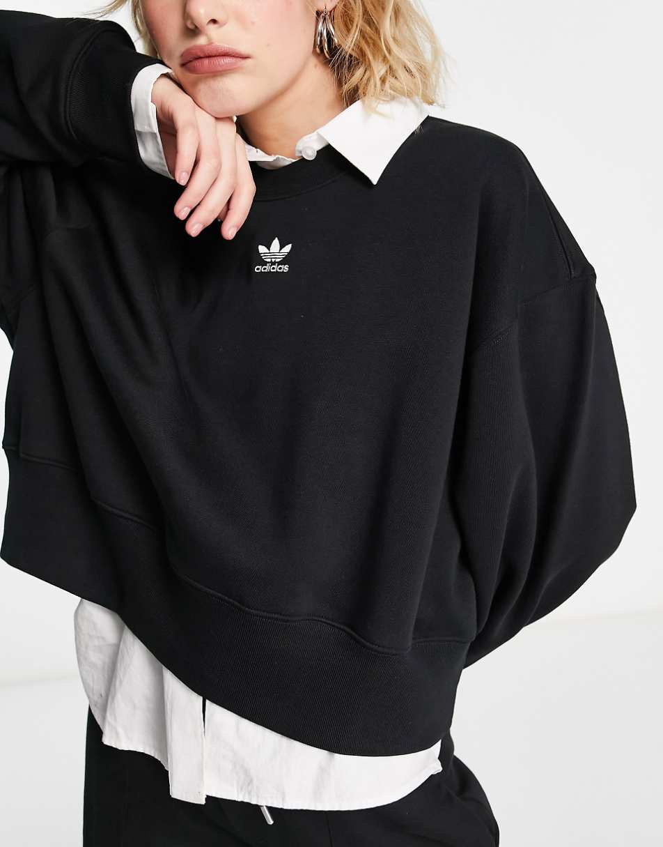 adidas Originals Essentials sweatshirt in black