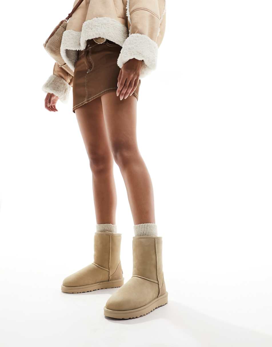 UGG Classic short II boots in stone