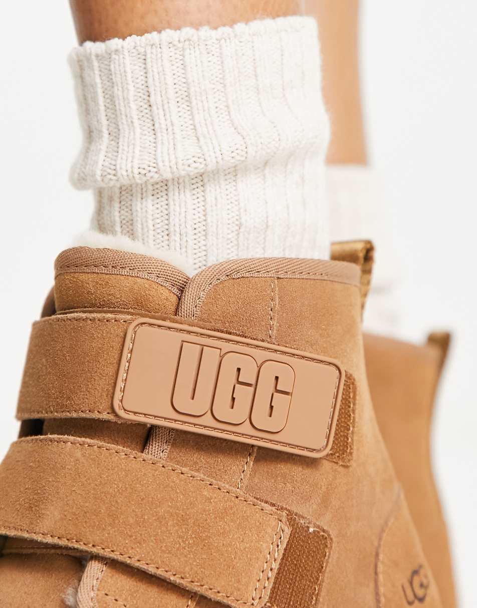 UGG Neumel platform boots in chestnut