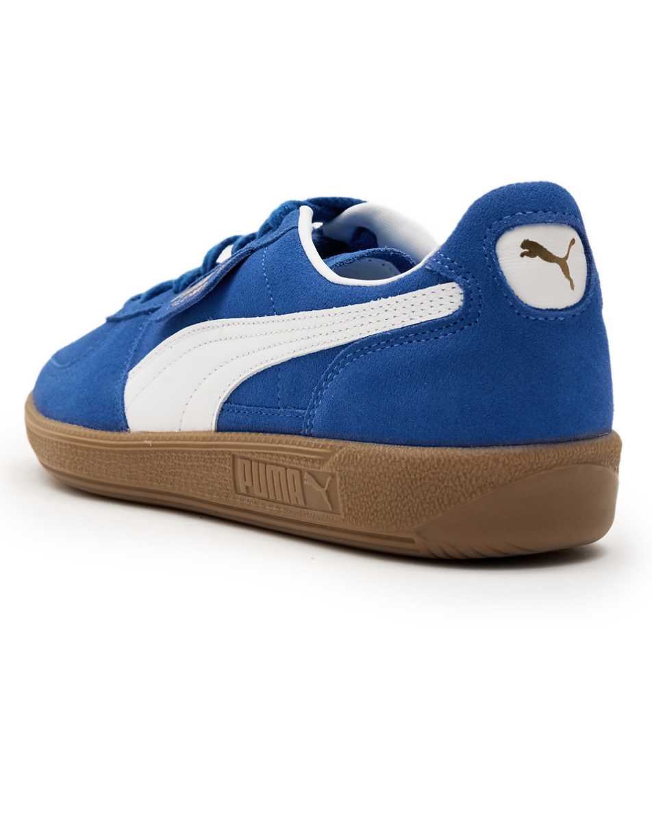 PUMA Palermo sneakers in blue with white detail