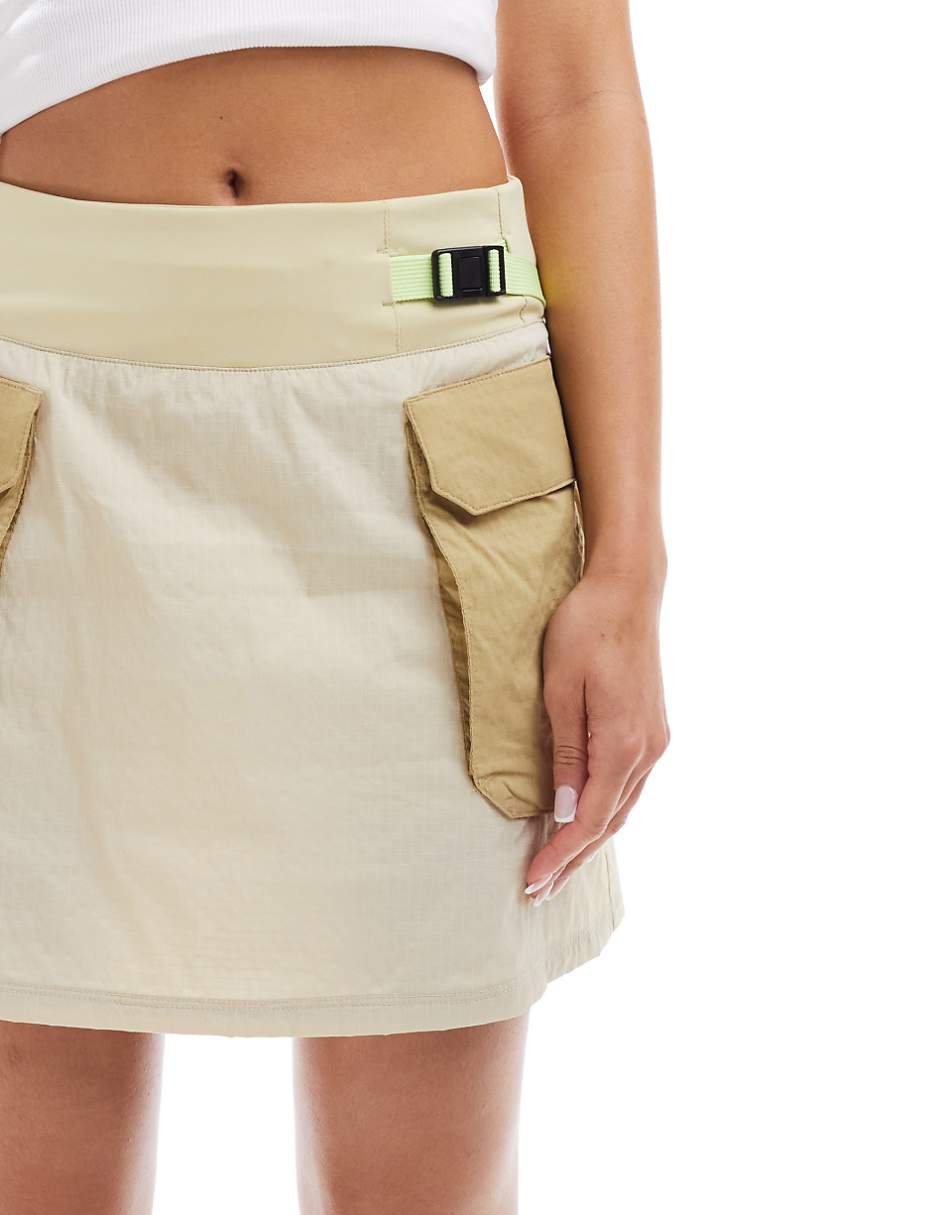 The North Face Spring Peak skort in beige