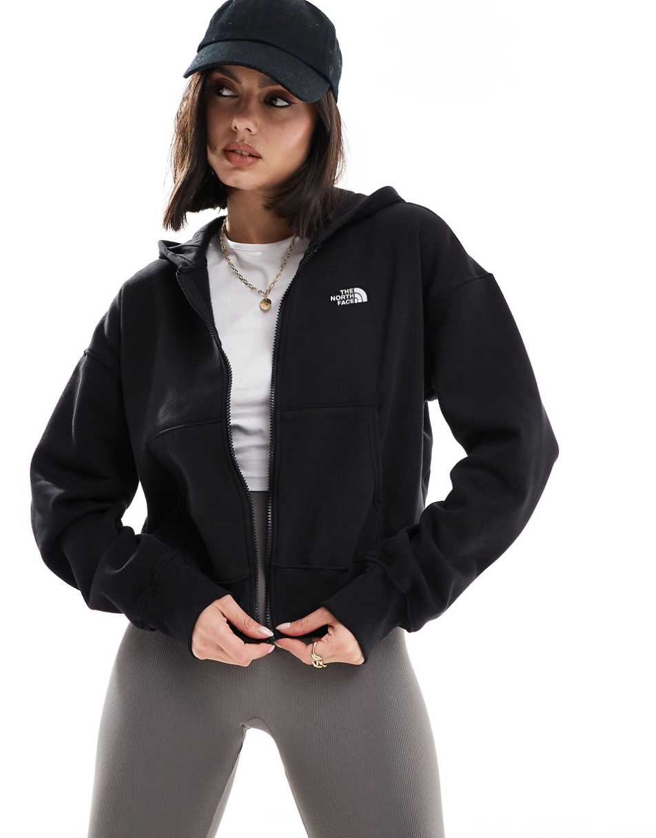 The North Face Evolution full zip jacket in black