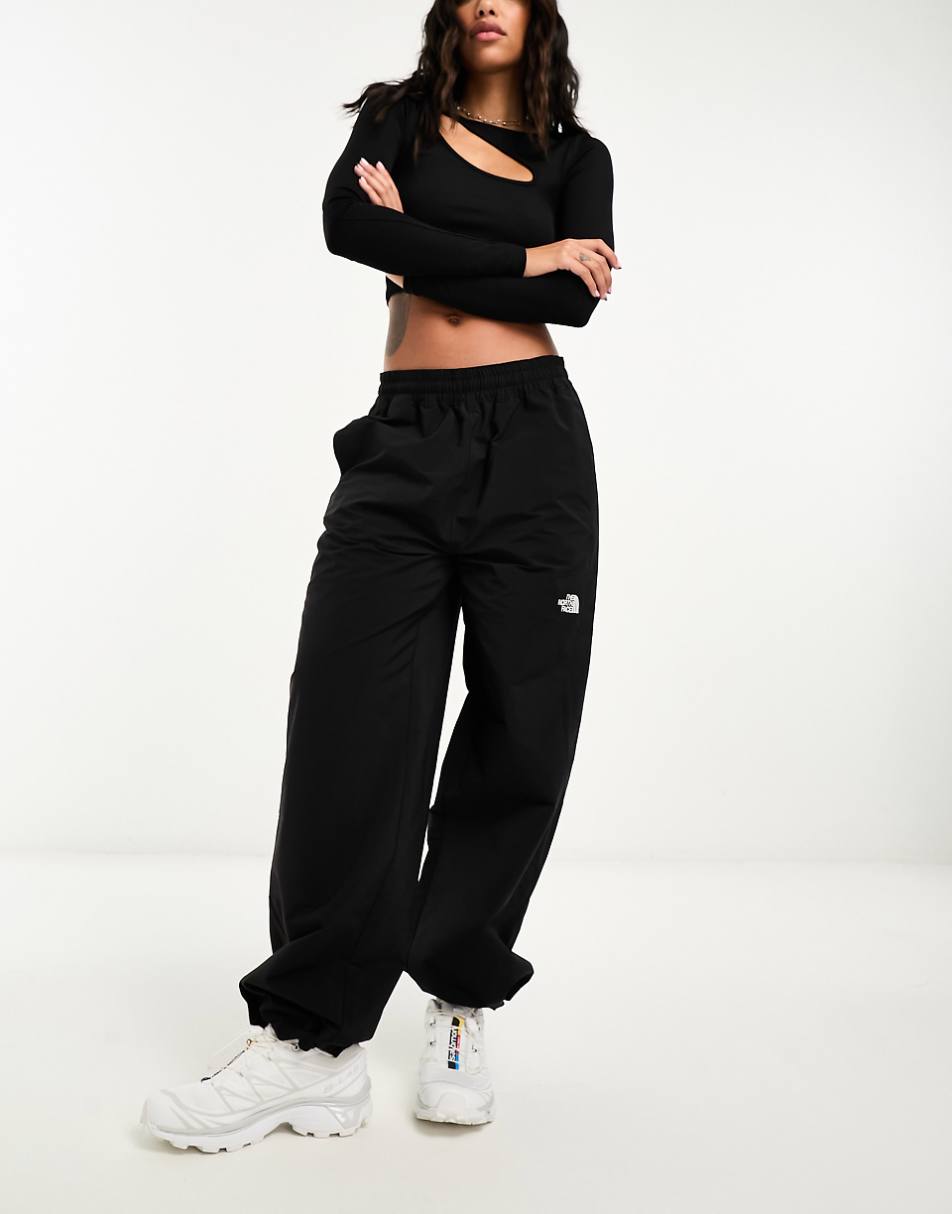 The North Face Easy Wind track pants in black