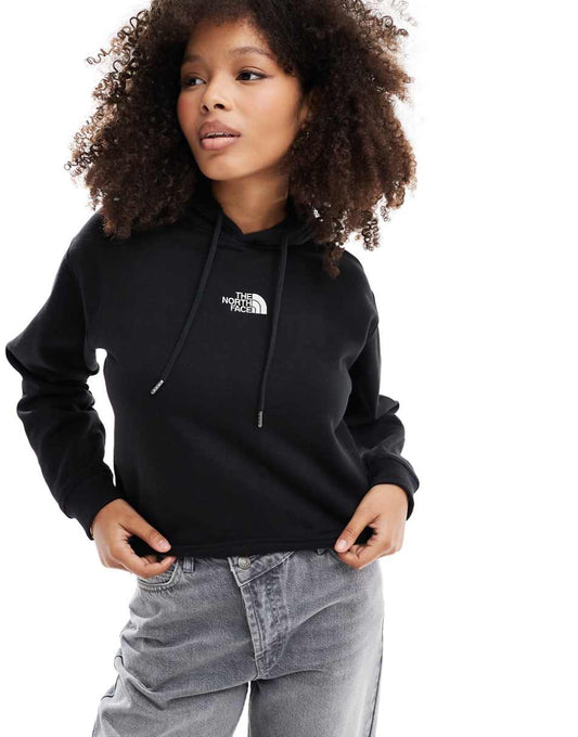 The North Face Evolution Hi Lo hoodie in black