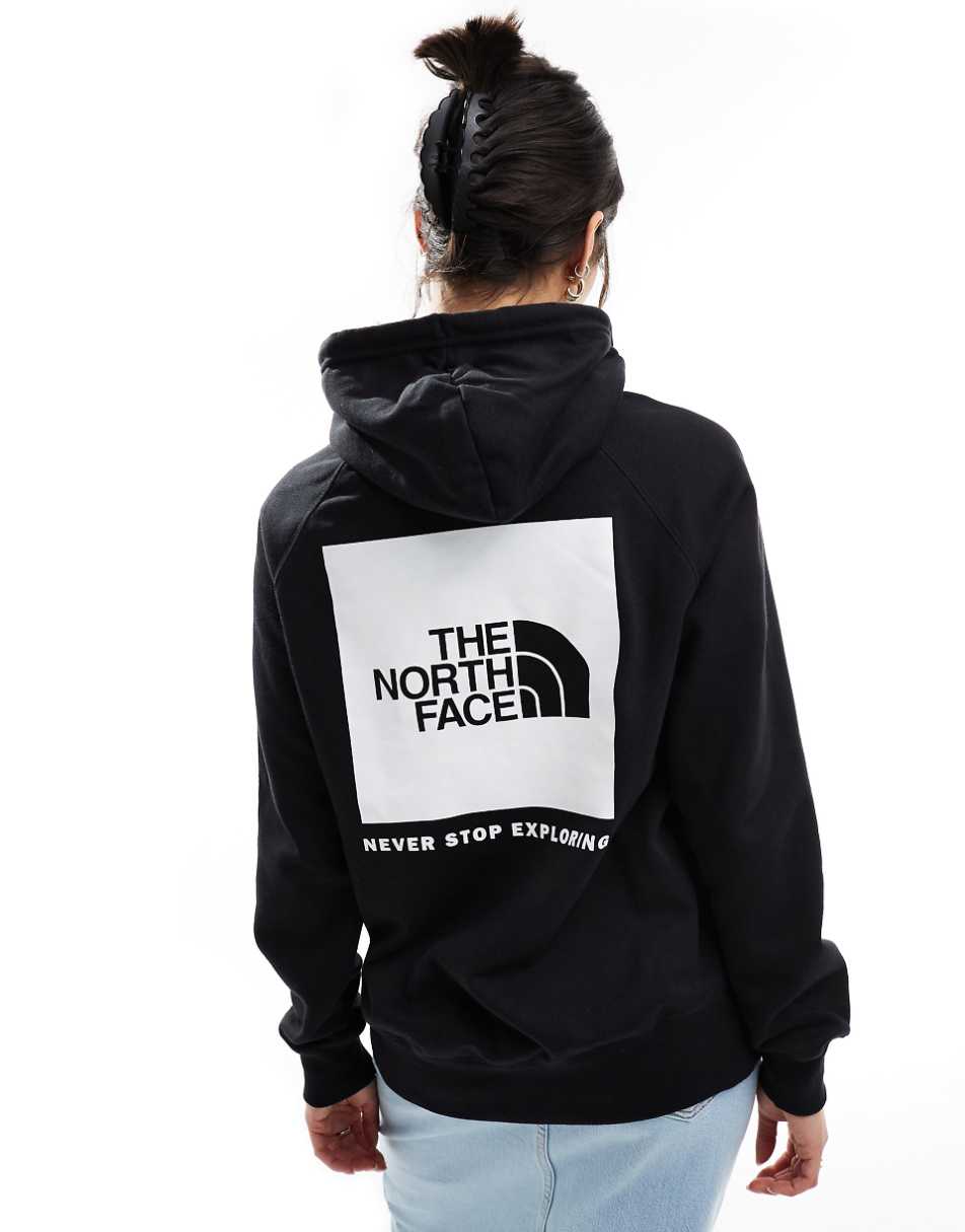 The North Face NSE Box hoodie in black