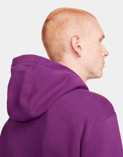 Nike Club unisex hoodie in viotech purple