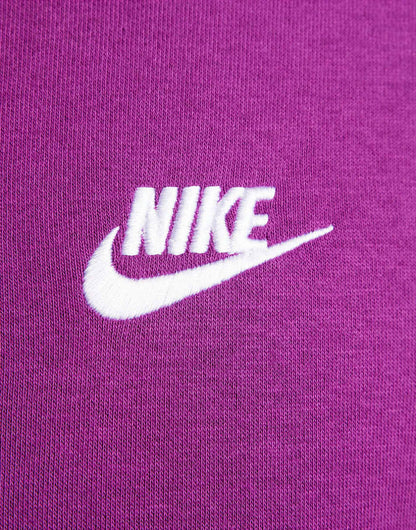 Nike Club unisex hoodie in viotech purple