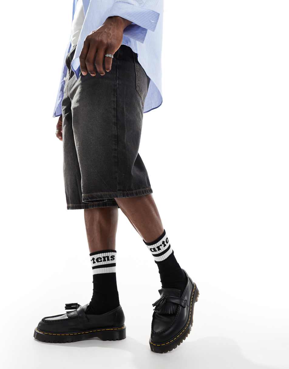 Dr Martens Adrian Bex loafers in black leather