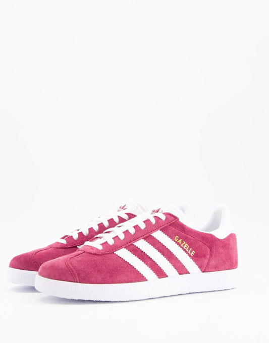 adidas Originals Heritage gazelle sneakers in burgundy