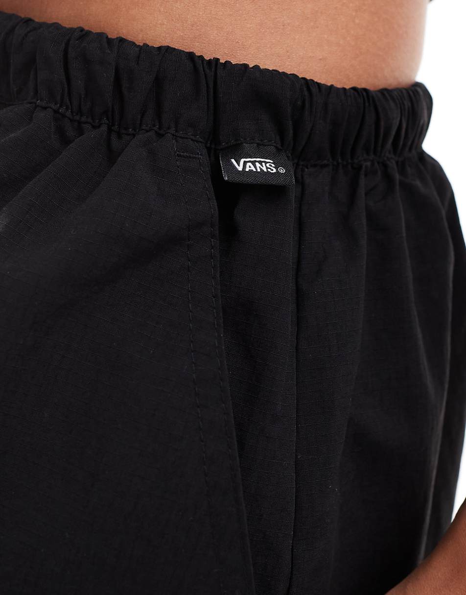 Vans Riley nylon skirt in black