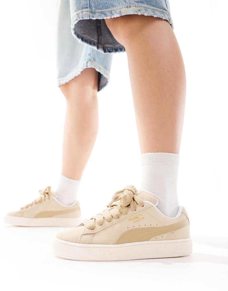 PUMA Suede XL sneakers in beige