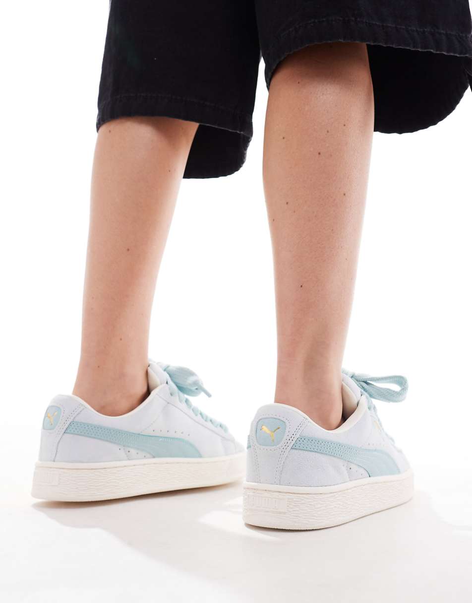 PUMA Suede XL sneakers in light blue