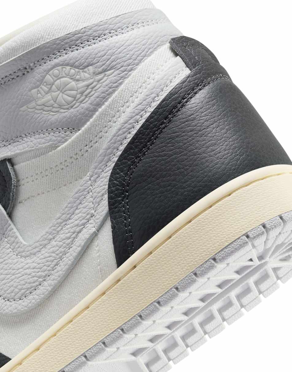 Air Jordan 1 High Method Make sneakers in white and gray