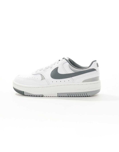 Nike Gamma Force sneakers in white and gray
