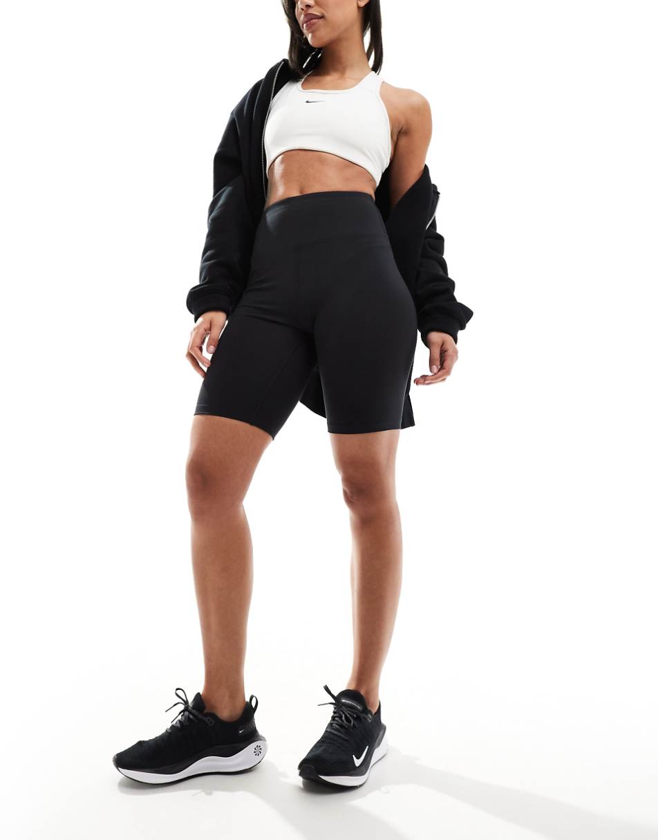 ASOS 4505 Icon 8 inch soft touch legging shorts in black