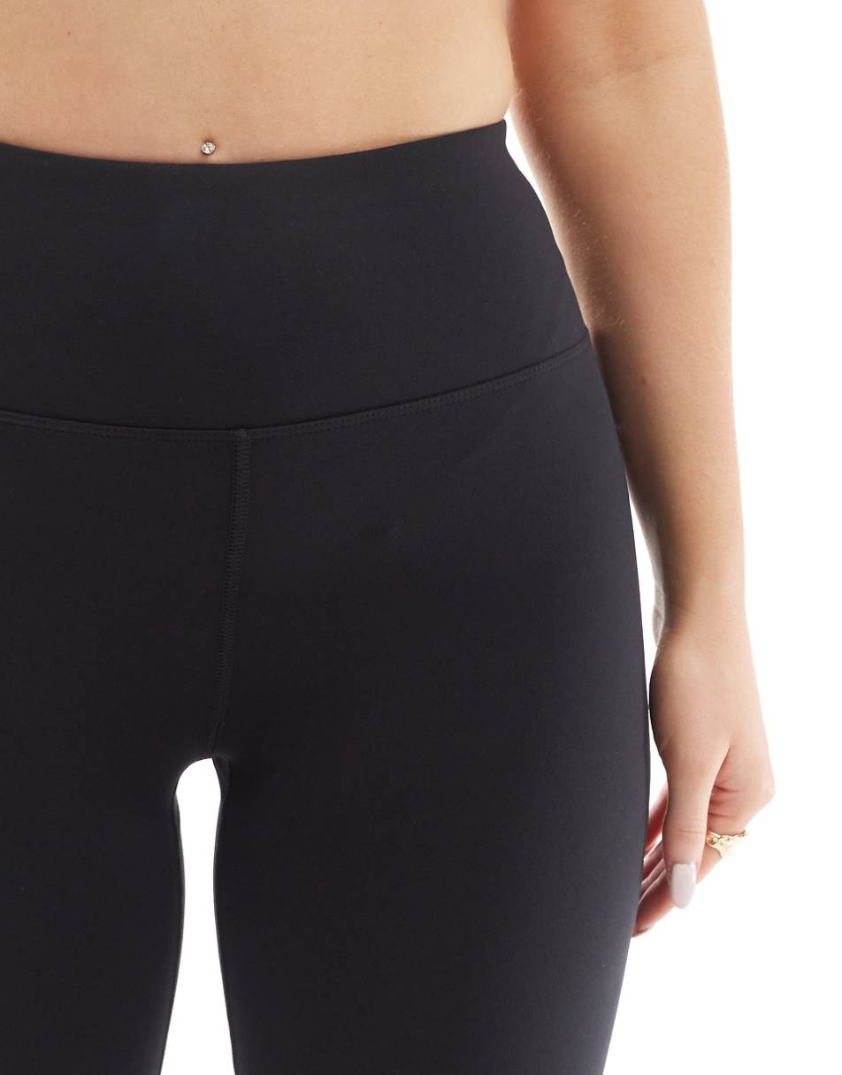 ASOS 4505 Icon Hourglass 8 inch soft touch legging shorts in black