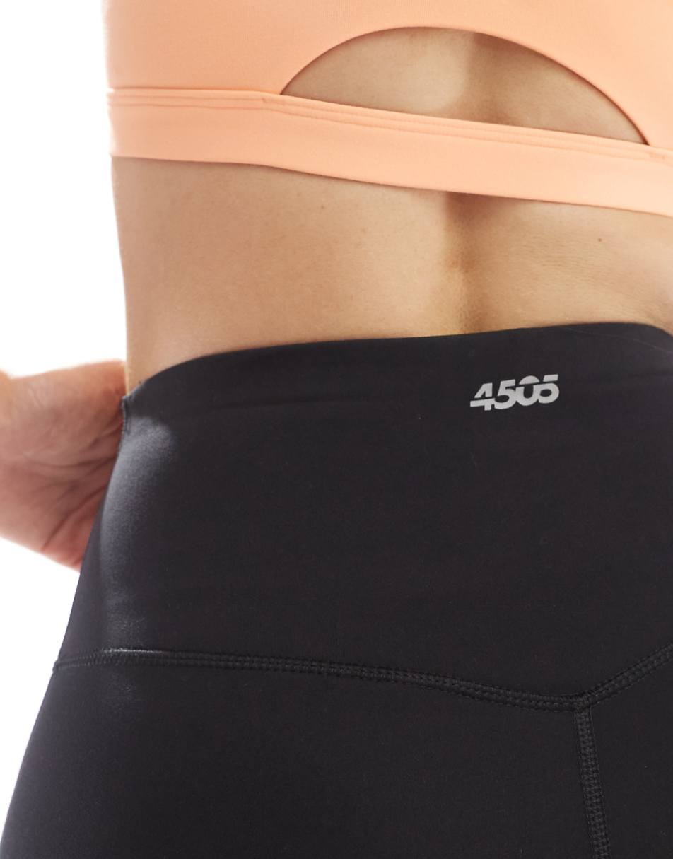 ASOS 4505 Hourglass Icon yoga soft touch gym leggings in black