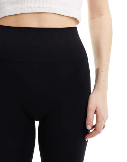 Miss Selfridge seamless high waist legging in black