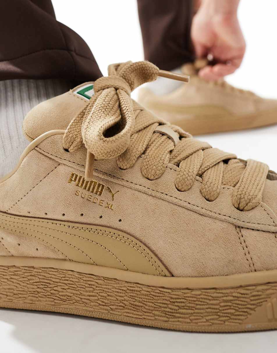 Puma Suede XL sneakers in beige