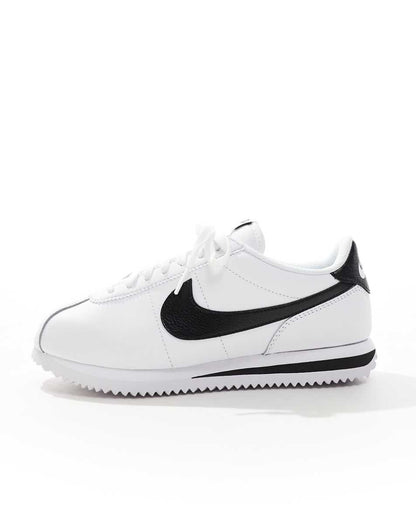 Nike Cortez sneakers in white and black