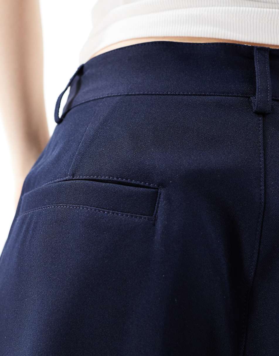 Sixth June Tailored long shorts in navy