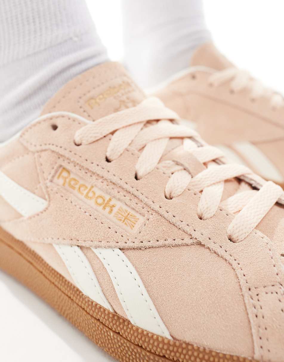 Reebok Club C Ground sneakers in light pink