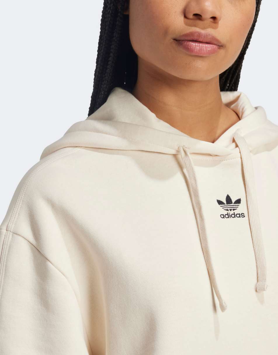 adidas Originals Essentials oversized hoodie in beige