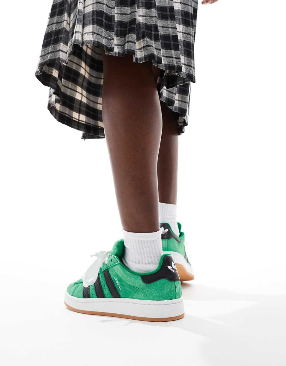 adidas Originals Campus 00s sneakers in green and black