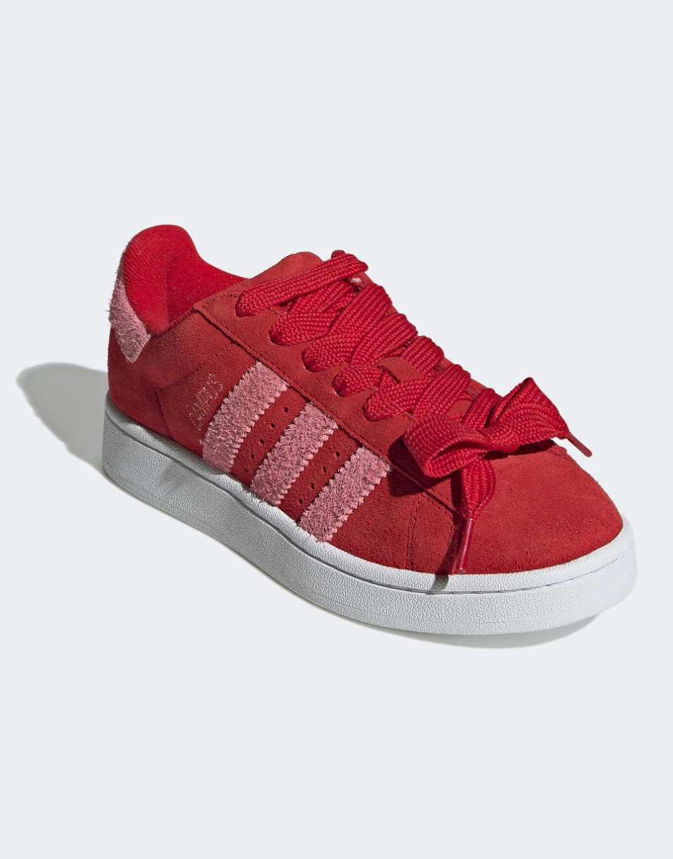 adidas Originals Campus 00s sneakers in red and pink