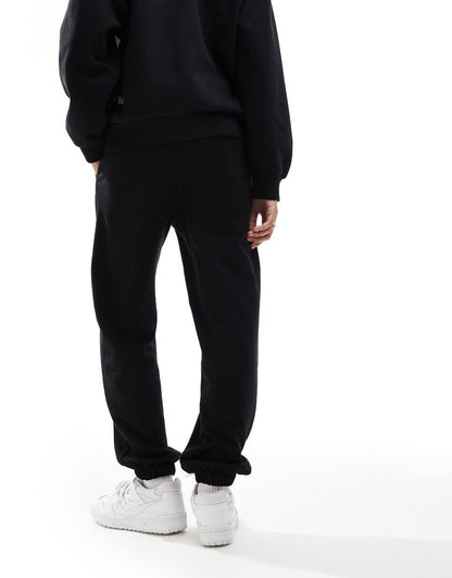 Bershka joggers in black