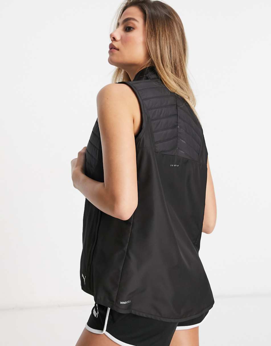 Puma Running vest in black