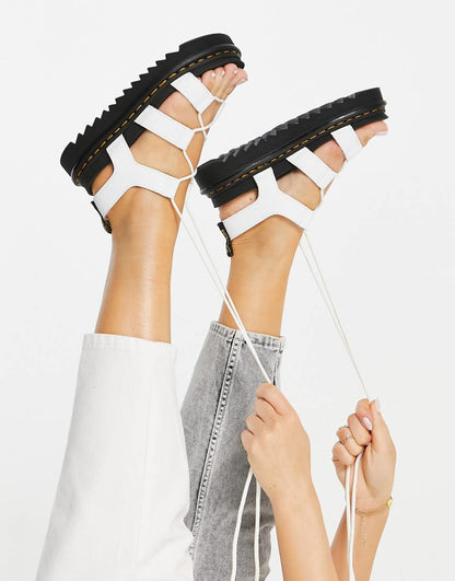 Dr Martens Nartilla sandals in white