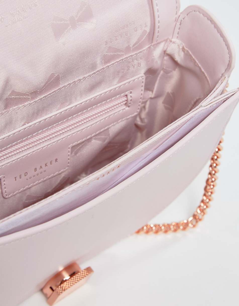 Ted Baker Mini Suede Detail Moon Bag